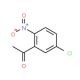 1-(5-Chloro-2-nitrophenyl)-1-ethanone (CAS 18640-60-3) - chemical structure image
