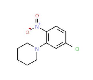 1-(5-Chloro-2-nitrophenyl)piperidine (CAS 53013-43-7) - chemical structure image
