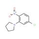 1-(5-Chloro-2-nitrophenyl)pyrrolidine (CAS 133387-30-1) - chemical structure image