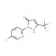 1-(5-Chloro-2-pyridinyl)-3-(trifluoromethyl)-1H-pyrazol-5-ol - chemical structure image