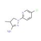 1-(5-Chloro-2-pyridinyl)-4-methyl-4,5-dihydro-1H-pyrazol-3-amine - chemical structure image