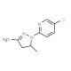 1-(5-Chloro-2-pyridinyl)-5-methyl-4,5-dihydro-1H-pyrazol-3-amine - chemical structure image