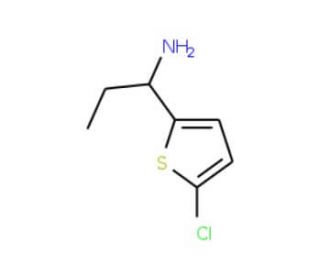 1-(5-Chlorothien-2-yl)propan-1-amine - chemical structure image