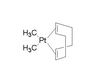 (1,5-Cyclooctadiene)dimethylplatinum(II) (CAS 12266-92-1) - chemical structure image