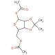 1,5-Di-O-acetyl-2,3-isopropylidene-D-ribose (CAS 141979-56-8) - chemical structure image