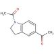 1,5-Diacetylindoline (CAS 16078-35-6) - chemical structure image