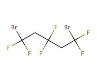 1,5-Dibromo-1,1,3,3,5,5-hexafluoropentane (CAS 371-83-5) - chemical structure image