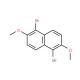 1,5-Dibromo-2,6-dimethoxynaphthalene (CAS 25315-06-4) - chemical structure image