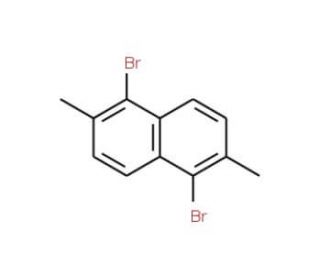 1,5-Dibromo-2,6-dimethyl-naphthalene (CAS 20027-95-6) - chemical structure image