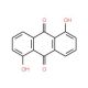 1,5-Dihydroxyanthraquinone (CAS 117-12-4) - chemical structure image