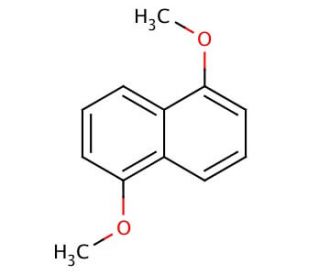 1,5-Dimethoxynaphthalene (CAS 10075-63-5) - chemical structure image