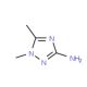 1,5-Dimethyl-1H-[1,2,4]triazol-3-ylamine (CAS 34776-19-7) - chemical structure image