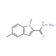 1,5-Dimethyl-1H-indole-2-carbohydrazide - chemical structure image