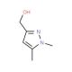 (1,5-Dimethyl-1H-pyrazol-3-yl)methanol (CAS 153912-60-8) - chemical structure image