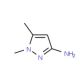 1,5-Dimethyl-1H-pyrazol-3-ylamine (CAS 35100-92-6) - chemical structure image