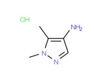 1,5-Dimethyl-1H-pyrazol-4-amine hydrochloride - chemical structure image