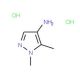 1,5-Dimethyl-1H-pyrazol-4-ylamine dihydrochloride - chemical structure image