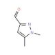 1,5-Dimethyl-1H-pyrazole-3-carbaldehyde (CAS 25016-10-8) - chemical structure image