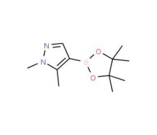1,5-Dimethyl-1H-pyrazole-4-boronic acid,pinacol ester (CAS 1036991-40-8) - chemical structure image