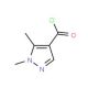 1,5-Dimethyl-1H-pyrazole-4-carbonyl chloride (CAS 851973-08-5) - chemical structure image