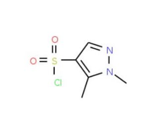 1,5-Dimethyl-1H-pyrazole-4-sulfonyl chloride (CAS 1005613-94-4) - chemical structure image