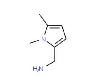 (1,5-Dimethyl-1H-pyrrol-2-yl)methylamine (CAS 118799-24-9) - chemical structure image