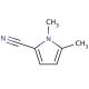 1,5-Dimethyl-2-pyrrolecarbonitrile (CAS 56341-36-7) - chemical structure image