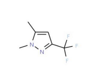 1,5-Dimethyl-3-(trifluoromethyl)-1H-pyrazole (CAS 79080-31-2) - chemical structure image