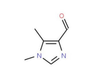 1,5-Dimethyl-4-formyl-1H-imidazole (CAS 368833-95-8) - chemical structure image