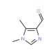1,5-Dimethyl-4-formyl-1H-imidazole (CAS 368833-95-8) - chemical structure image
