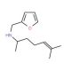 (1,5-Dimethyl-hex-4-enyl)-furan-2-ylmethyl-amine - chemical structure image