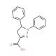 1,5-diphenyl-4,5-dihydro-1H-pyrazole-3-carboxylic acid - chemical structure image