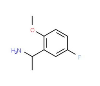 1-(5-fluoro-2-methoxyphenyl)ethan-1-amine - chemical structure image