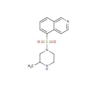 1-(5-Isoquinolinesulfonyl)-3-methylpiperazine, hydrochloride (CAS 141543-65-9) - chemical structure image