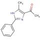 1-(5-methyl-2-phenyl-1H-imidazol-4-yl)ethanone - chemical structure image