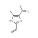 1-(5-methyl-2-vinyl-1H-imidazol-4-yl)ethanone - chemical structure image