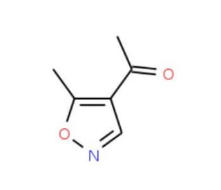 1-(5-Methyl-4-isoxazolyl)-1-ethanone (CAS 6497-21-8) - chemical structure image