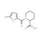 1-(5-Methyl-furan-2-carbonyl)-piperidine-2-carboxylic acid (CAS 427882-96-0) - chemical structure image