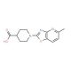 1-(5-Methyl[1,3]oxazolo[4,5-b]pyridin-2-yl)-piperidine-4-carboxylic acid - chemical structure image