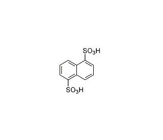 1,5-Naphthalenedisulfonic acid (CAS 81-04-9) - chemical structure image