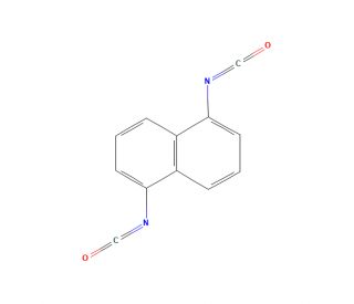 1,5-Naphthylene diisocyanate (CAS 3173-72-6) - chemical structure image
