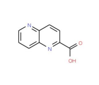 1,5-Naphthyridine-2-carboxylic acid (CAS 49850-62-6) - chemical structure image