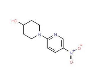 1-[5-Nitropyridin-2-yl]piperidine-4-ol - chemical structure image