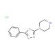 1-(5-phenyl-1,3,4-oxadiazol-2-yl)piperazine hydrochloride - chemical structure image