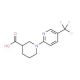 1-[5-(Trifluoromethyl)pyridin-2-yl]piperidin-3-carboxylic acid - chemical structure image