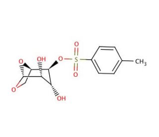 1,6-Anhydro-4-O-p-toluenesulfonyl-&beta;-D-glucopyranose (CAS 23643-29-0) - chemical structure image