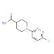 1-(6-Chloro-3-pyridazinyl)piperidine-4-carboxamide (CAS 303149-97-5) - chemical structure image