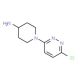 1-(6-Chloropyridazin-3-yl)piperidin-4-amine (CAS 100241-10-9) - chemical structure image