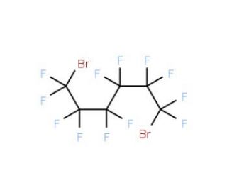 1,6-Dibromo-1,1,2,2,3,3,4,4,5,5,6,6-dodecafluorohexane (CAS 918-22-9) - chemical structure image