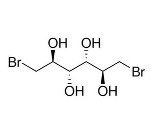 1,6-Dibromo-1,6-dideoxy-D-mannitol (CAS 488-41-5) - chemical structure image